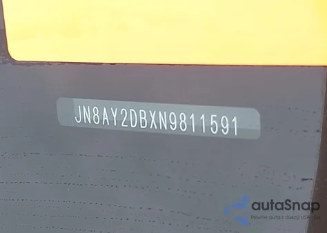 2022 Nissan Armada Platinum z USA, uszkodzony, nr VIN JN8AY2DBXN9811591